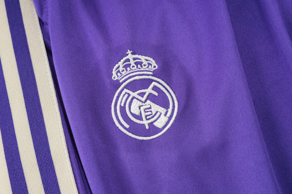 Real Madrid Training Kit (Polo+Pants) Apricot 2025/26