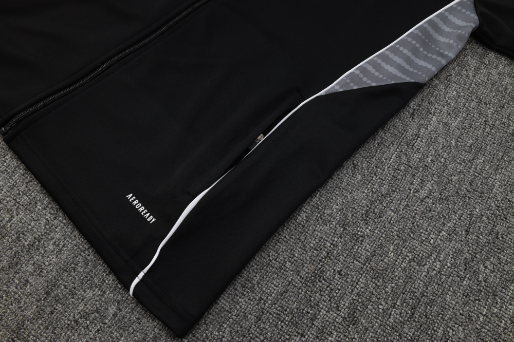 Real Madrid Training Kit (Jacket+Pants) Black 2025/26