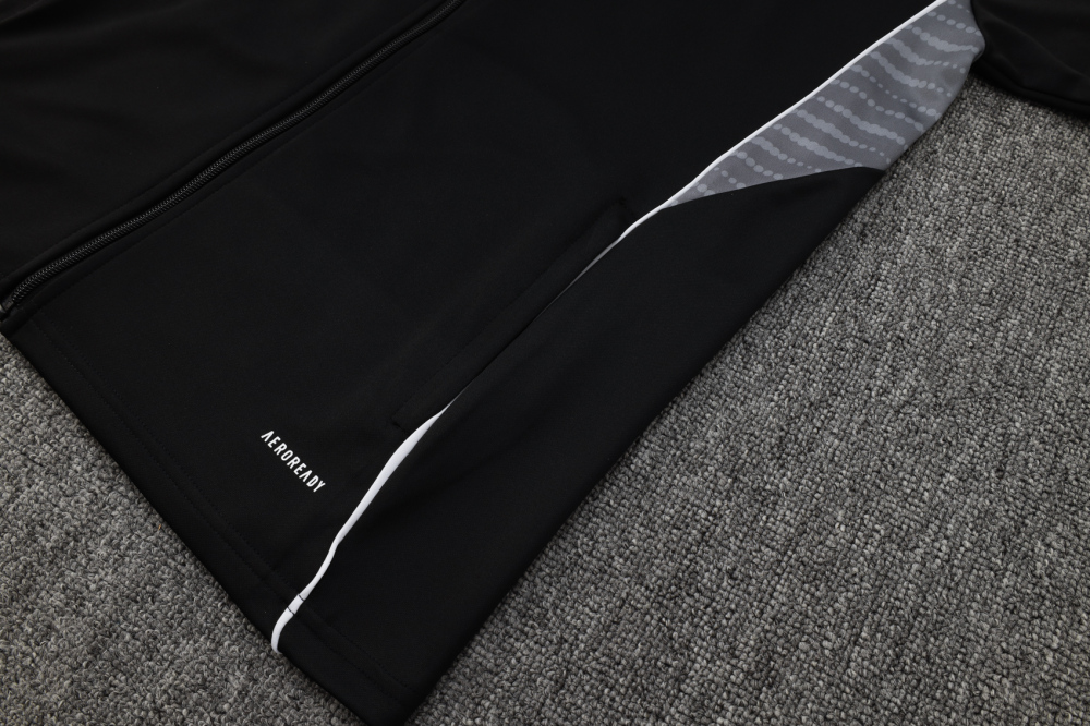 Real Madrid Training Kit (Jacket+Pants) Black 2025/26