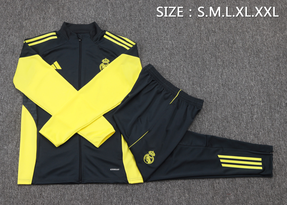 Real Madrid Training Kit (Jacket+Pants) Deep Grey 2025/26