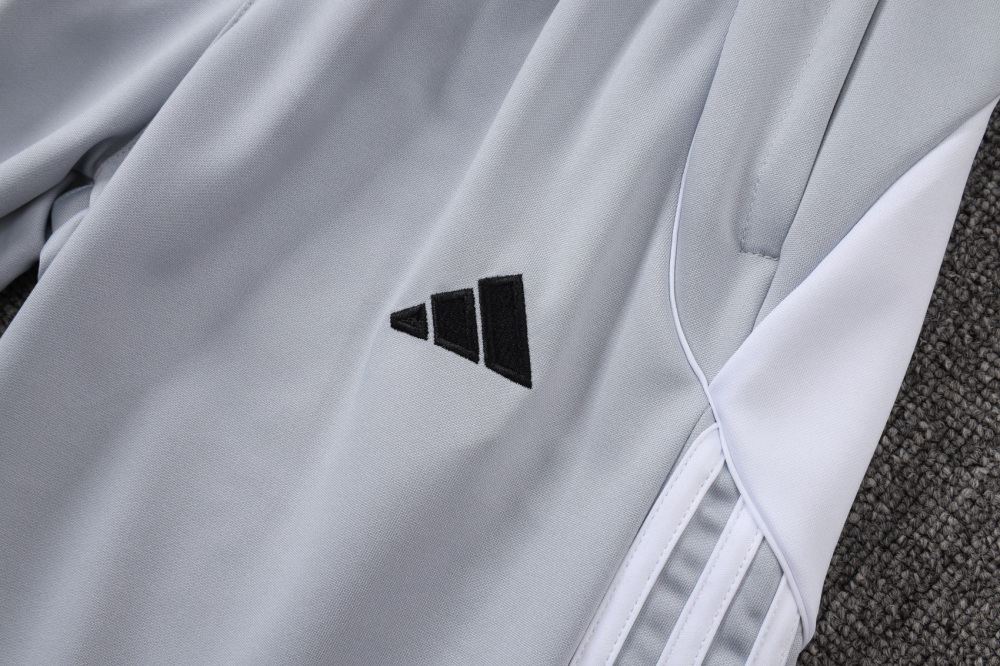 Real Madrid Training Kit (Jacket+Pants) White&Grey 2025/26