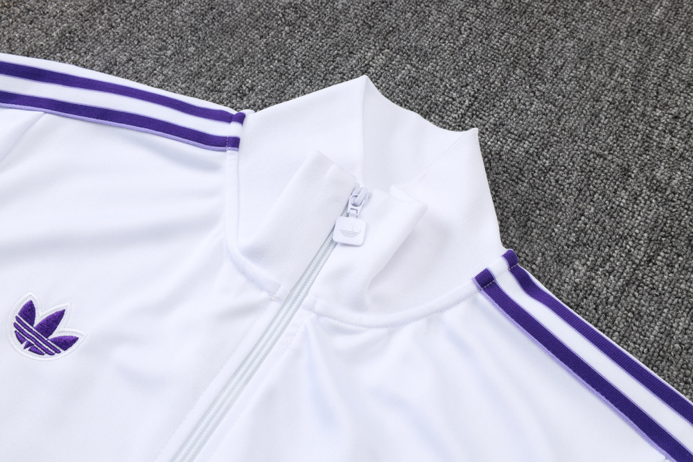 Real Madrid Training Kit (Jacket+Pants) White 2025/26