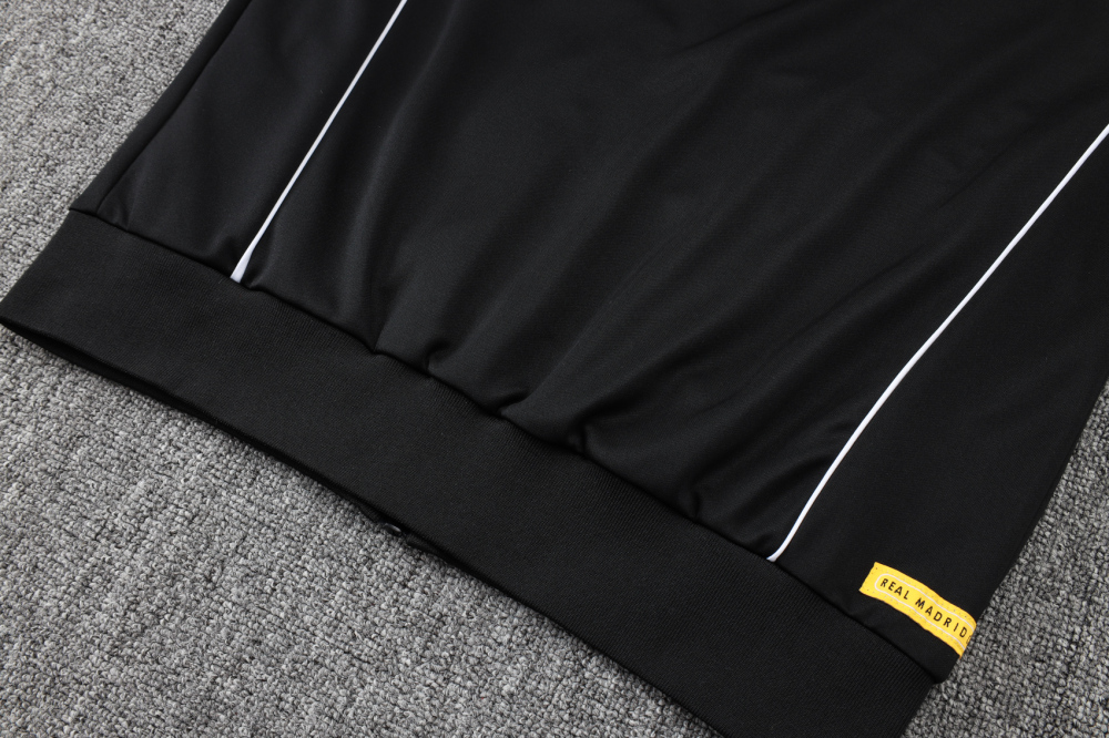Real Madrid Training Kit (Jacket+Pants) Black 2025/26