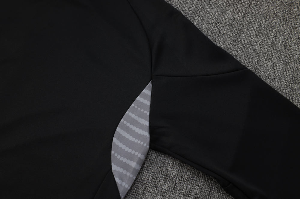 Real Madrid Training Kit (Jacket+Pants) Black 2025/26