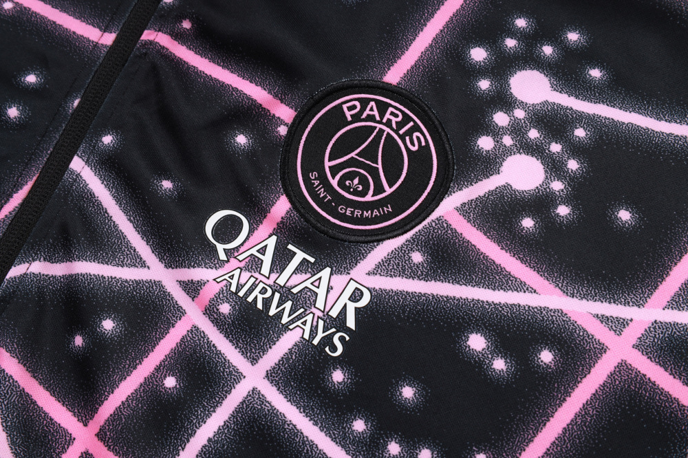 PSG Training Kit (Jacket+Pants) Black 2025/26