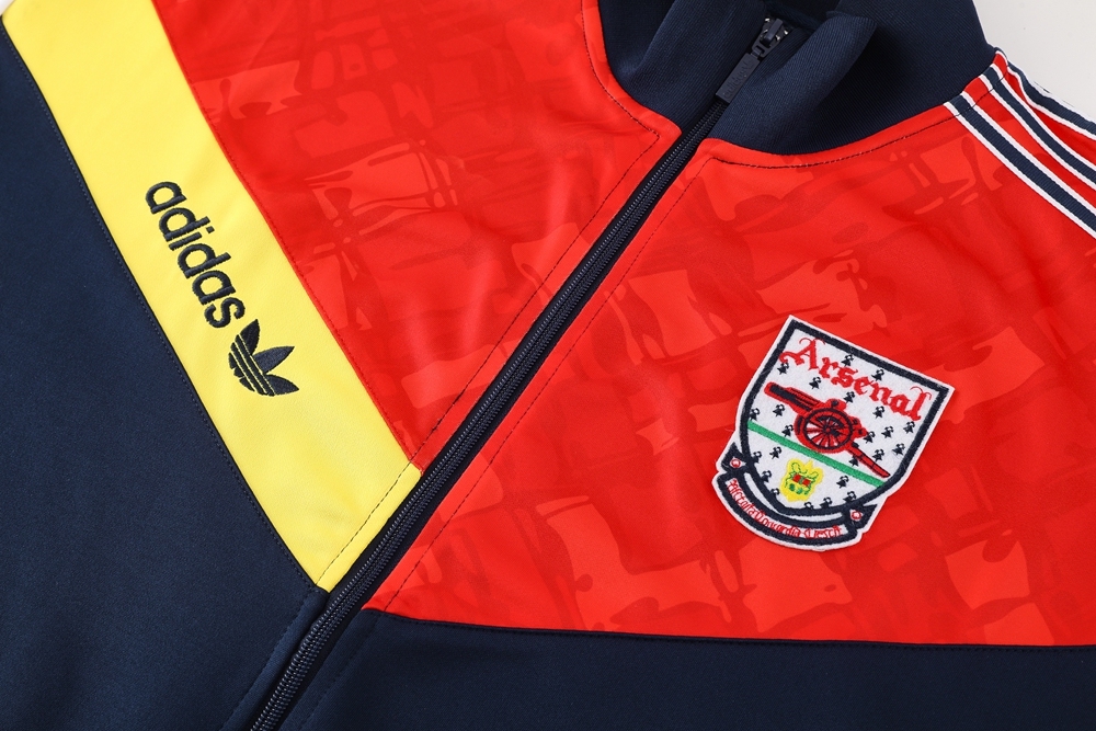 Arsenal Training Kit (Jacket+Pants) Red&Blue 2025/26