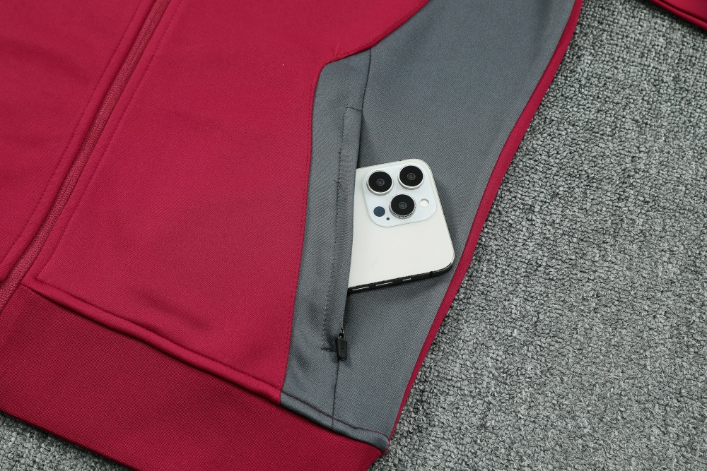 Manchester City Training Kit (Jacket+Pants) Red 2025/26