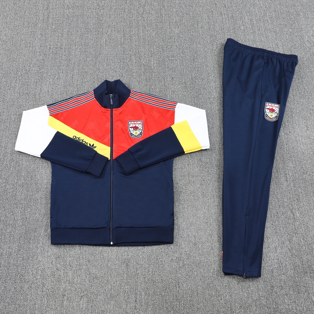 Arsenal Training Kit (Jacket+Pants) Red&Blue 2025/26
