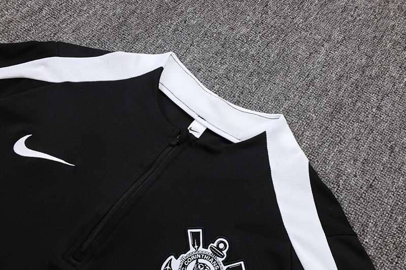 Corinthians Training Kit (Sweatshirt+Pants) Black 2025