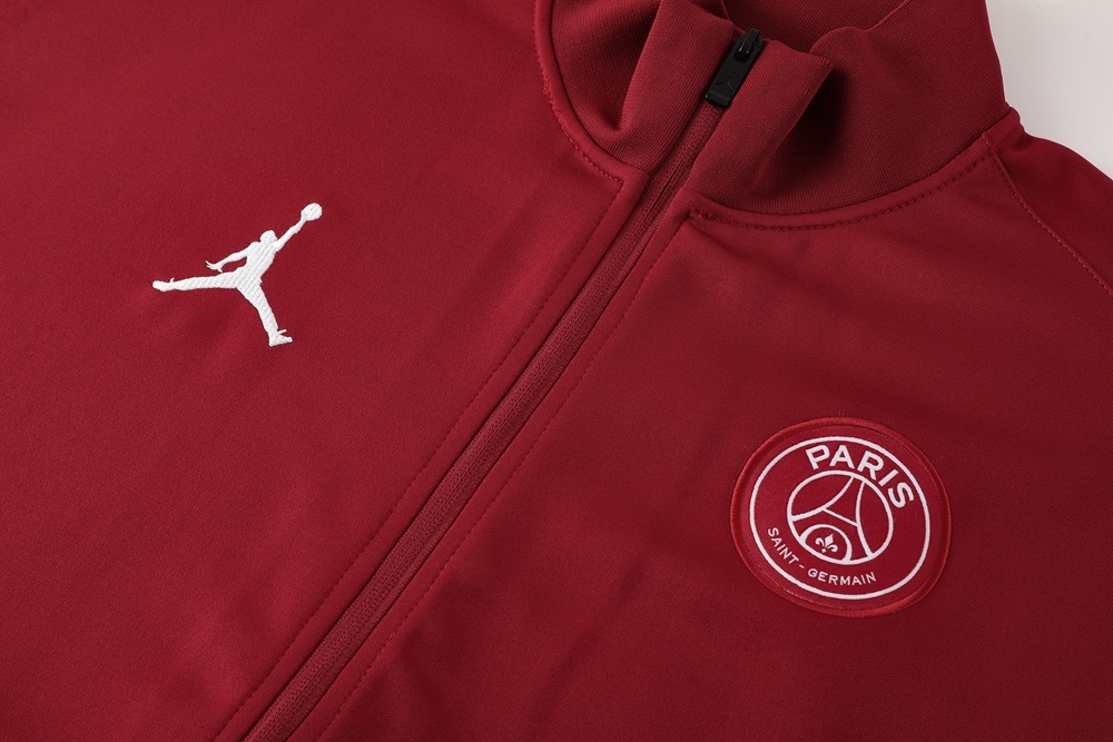 PSG Training Kit (Jacket+Pants) Jujube Red 2025/26