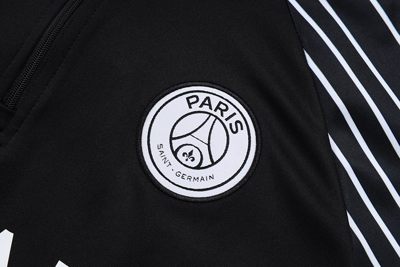 Kids PSG Training Kit (Sweatshirt+Pants) Black 2025/26