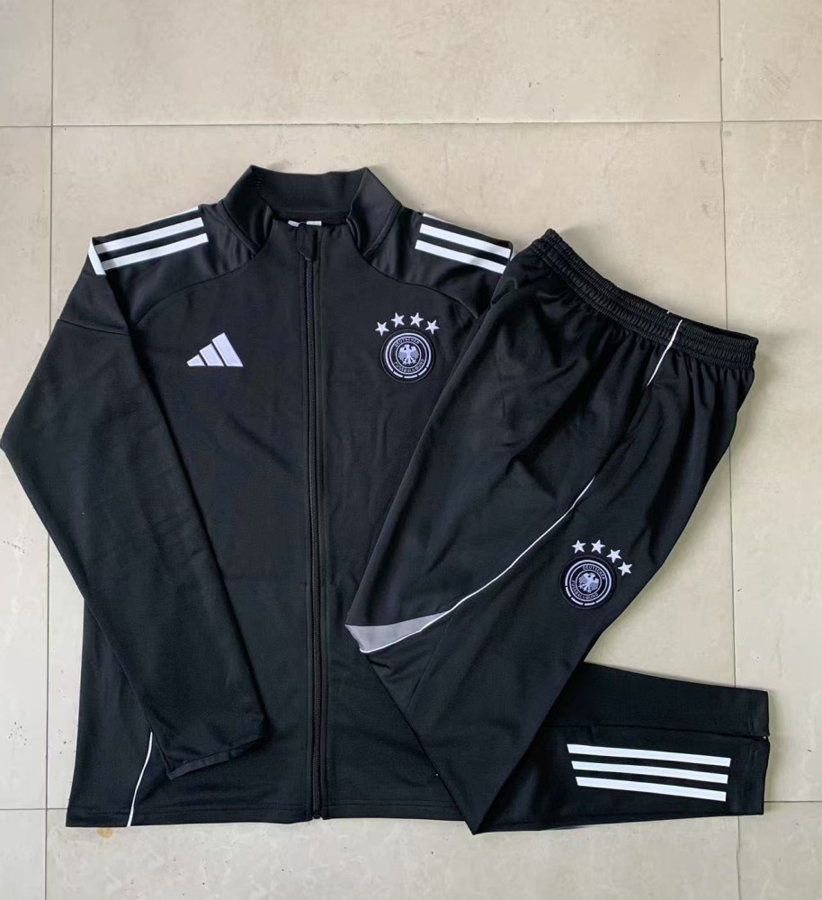 Germany Training Kit (Jacket+Pants) Black 2025