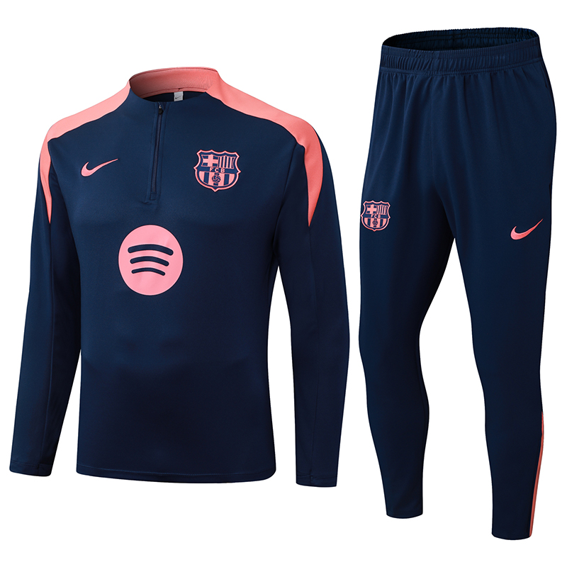 Barcelona Training Kit Sweatshirt & Pants Set Royalblue 2025/26
