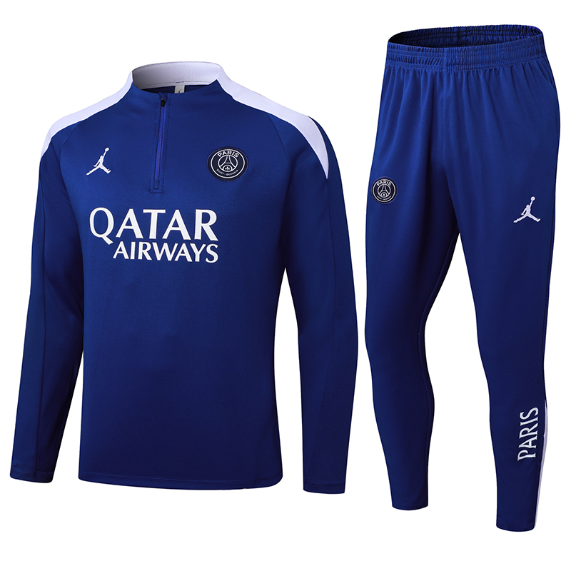PSG Training Kit Sweatshirt & Pants Set Blue 2025/26