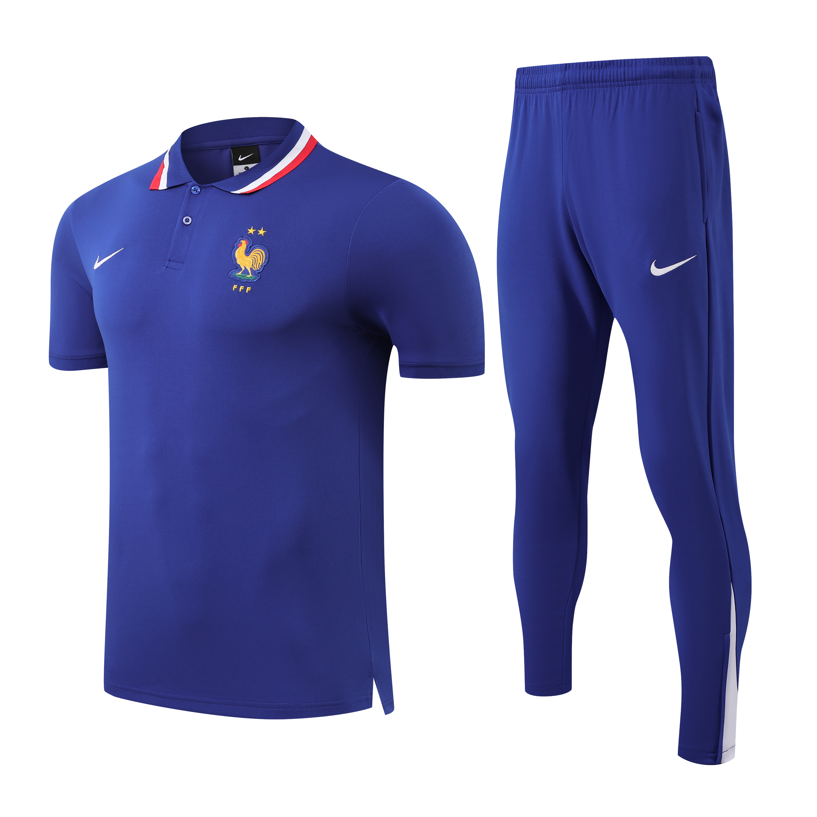 France Retro Training Kit (Polo+Pants) 2025 in Model Year: 2025 Confederate: UEFA Country: France-National