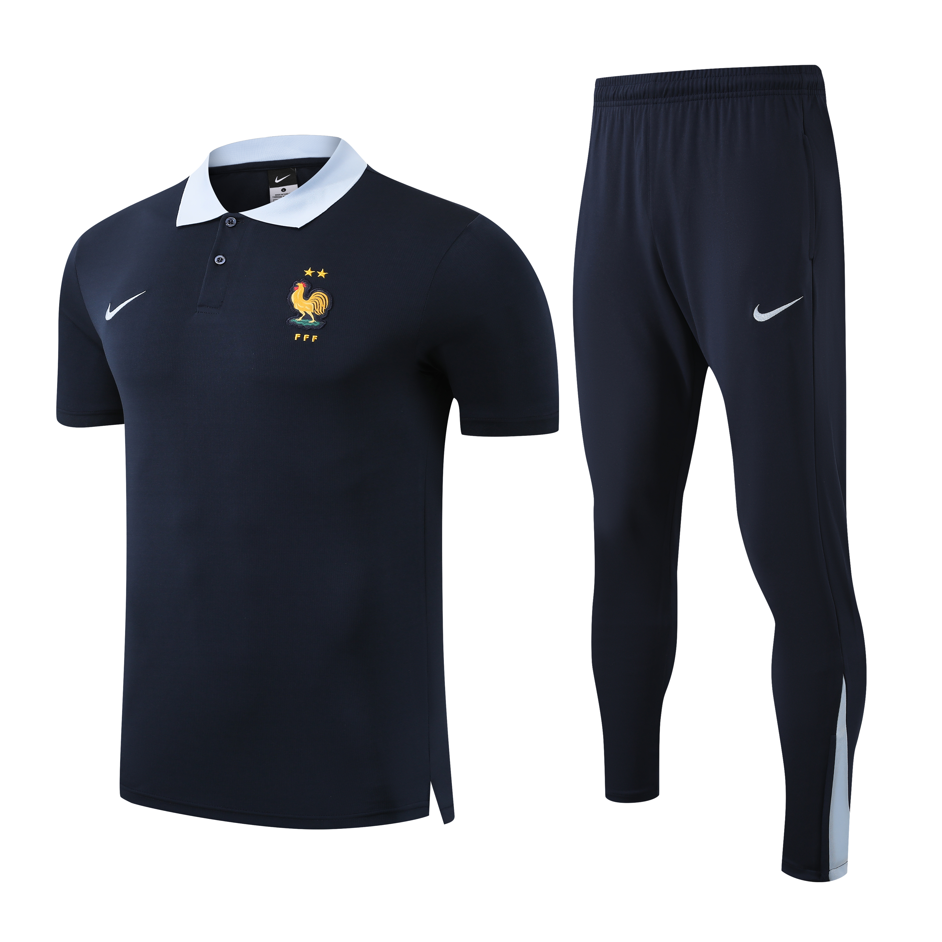 France Retro Training Kit (Polo+Pants) 2025 in Model Year: 2025 Confederate: UEFA Country: France-National