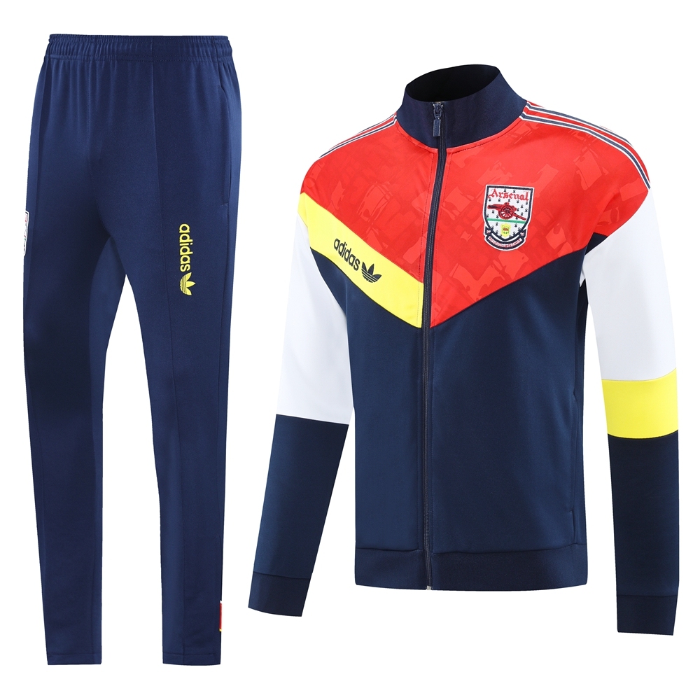 Arsenal Training Kit (Jacket+Pants) Red&Blue 2025/26