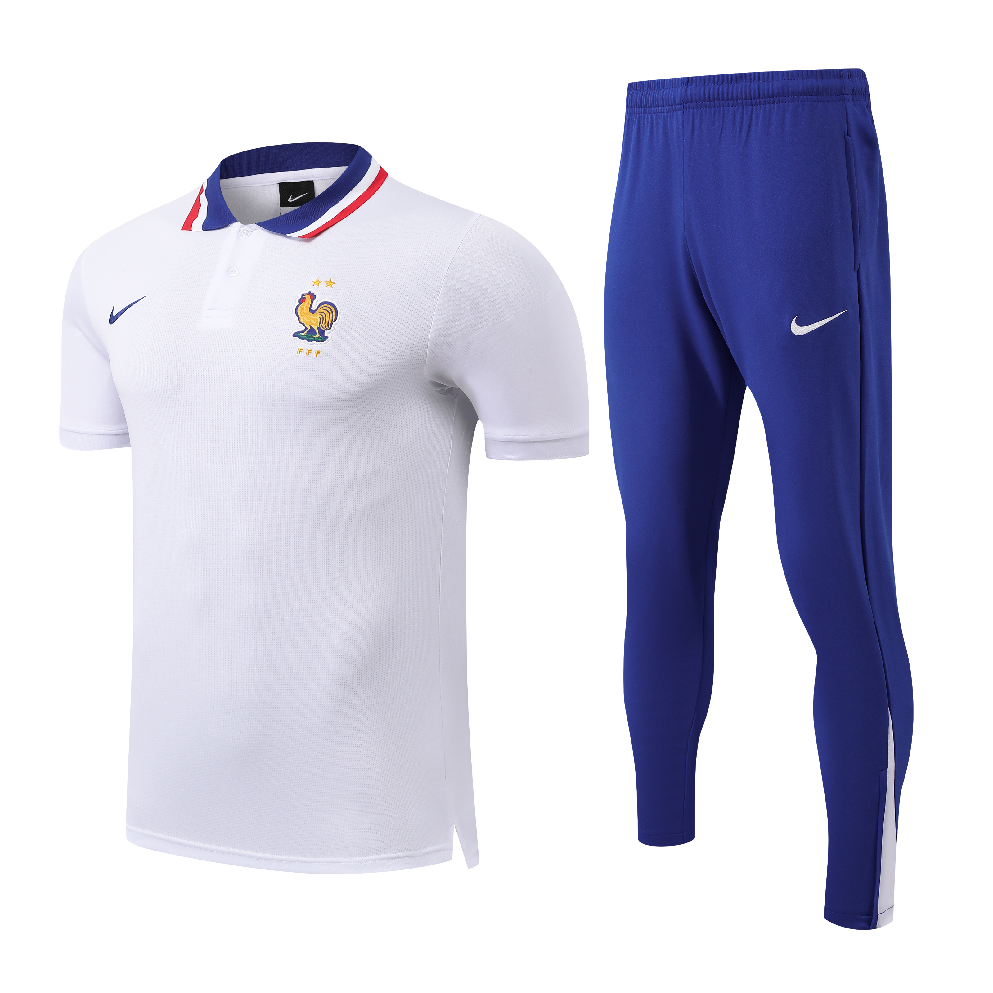 France Retro Training Kit (Polo+Pants) 2025 in Model Year: 2025 Confederate: UEFA Country: France-National