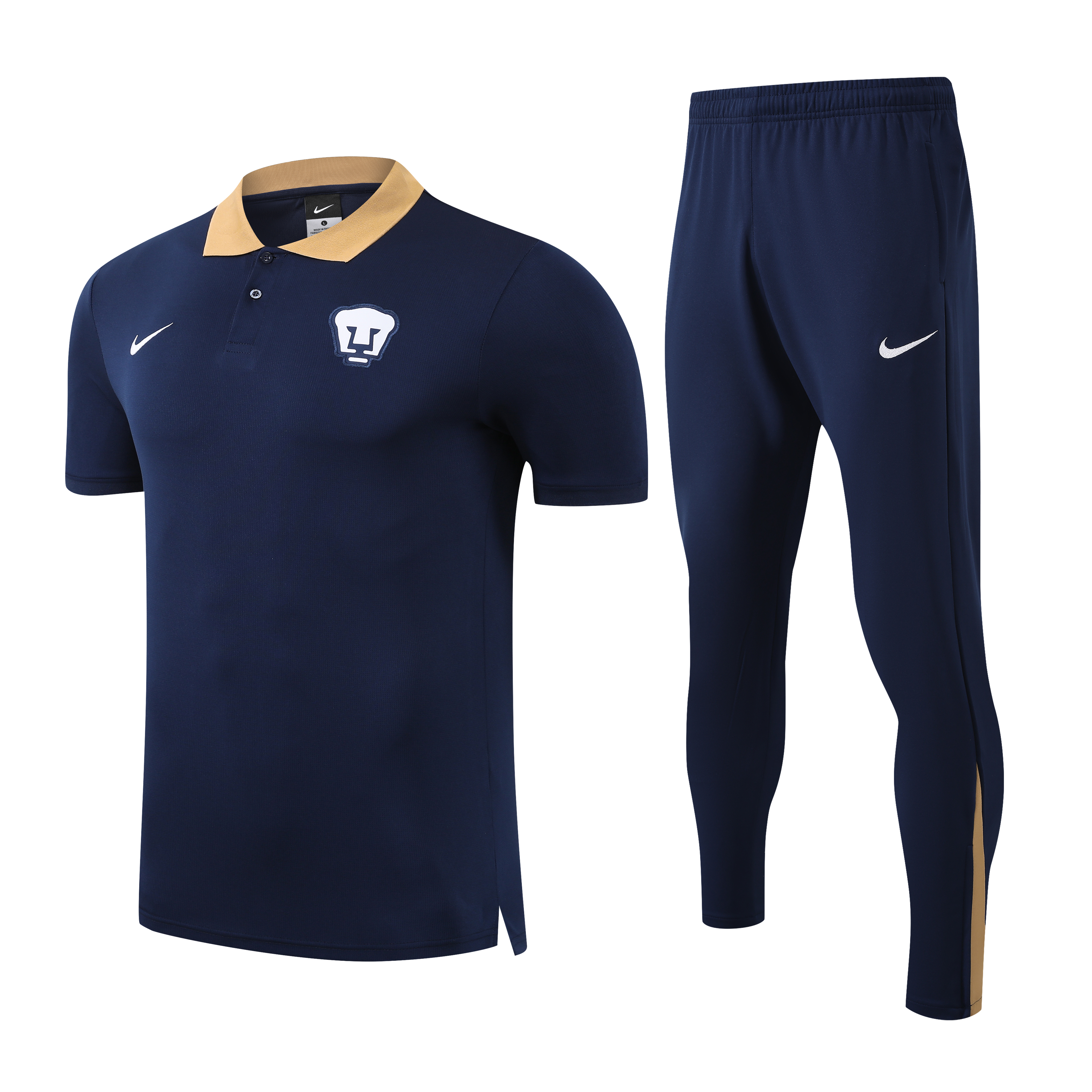 Pumas UNAM Training Kit (Polo+Pants) 2025/26 in Model Year: 2025/26 Country and League: Mexico-Liga MX
