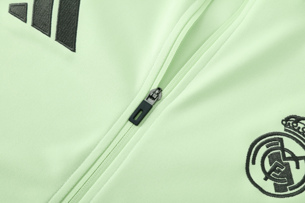 Real Madrid Training Kit (Jacket+Pants) Light Green 2025/26