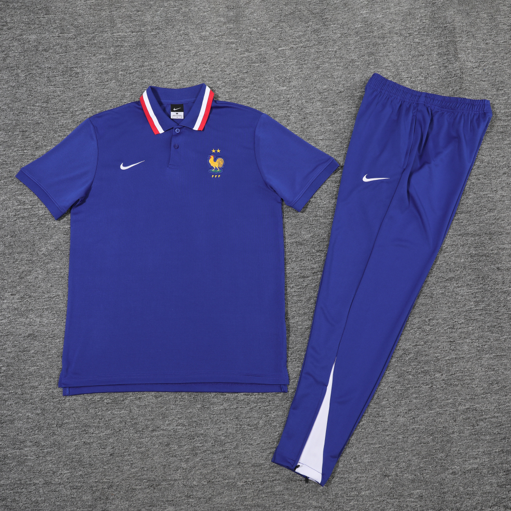 France Retro Training Kit (Polo+Pants) 2025