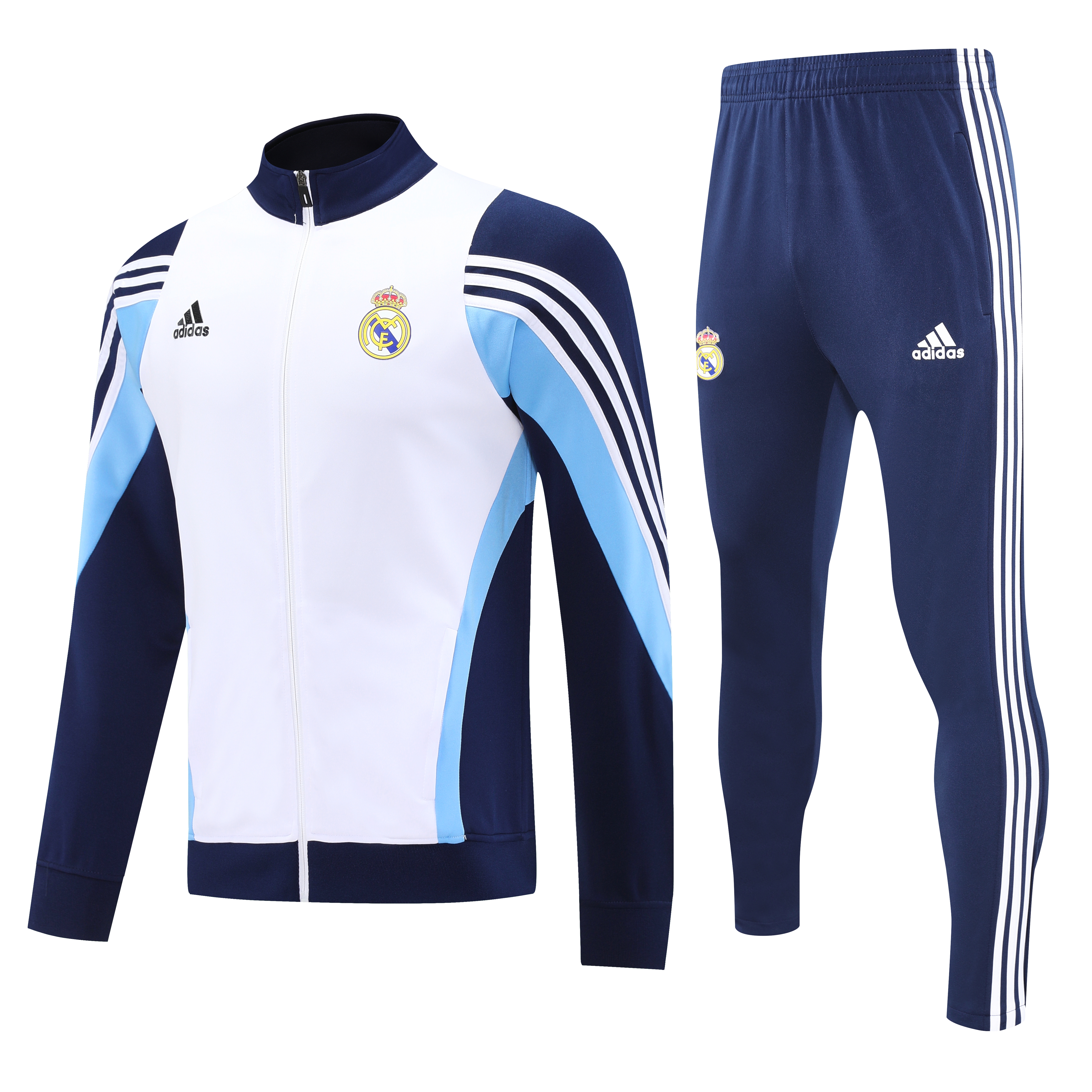 Real Madrid Retro Training Kit (Jacket+Pants) 2025/26 in Model Year: 2025-2026 Country and League: Spain-La Liga