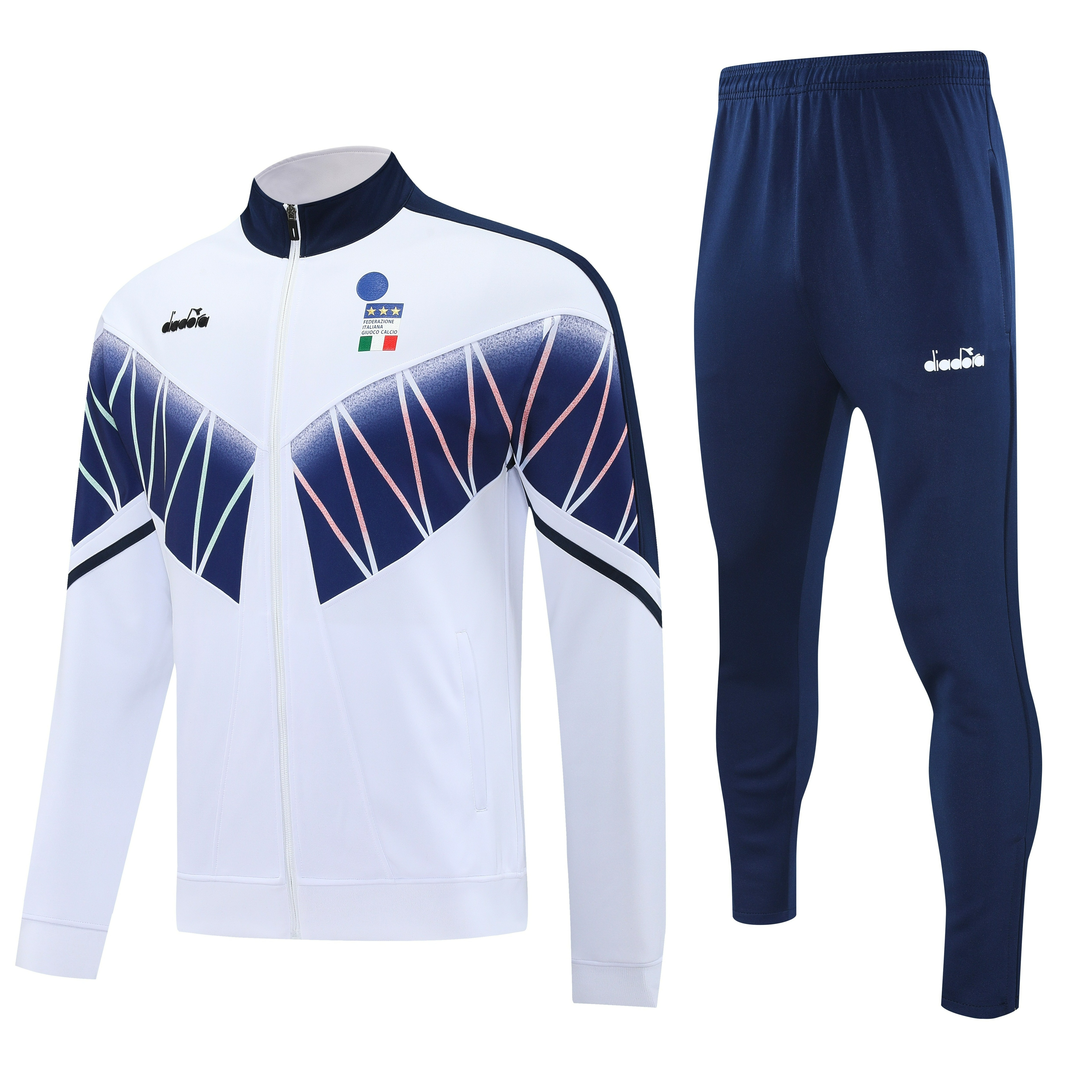 Italy Chandal Retro Training Kit (Jacket+Pants) 2025 in Model Year: 2025 Confederate: UEFA Country: Italy-National