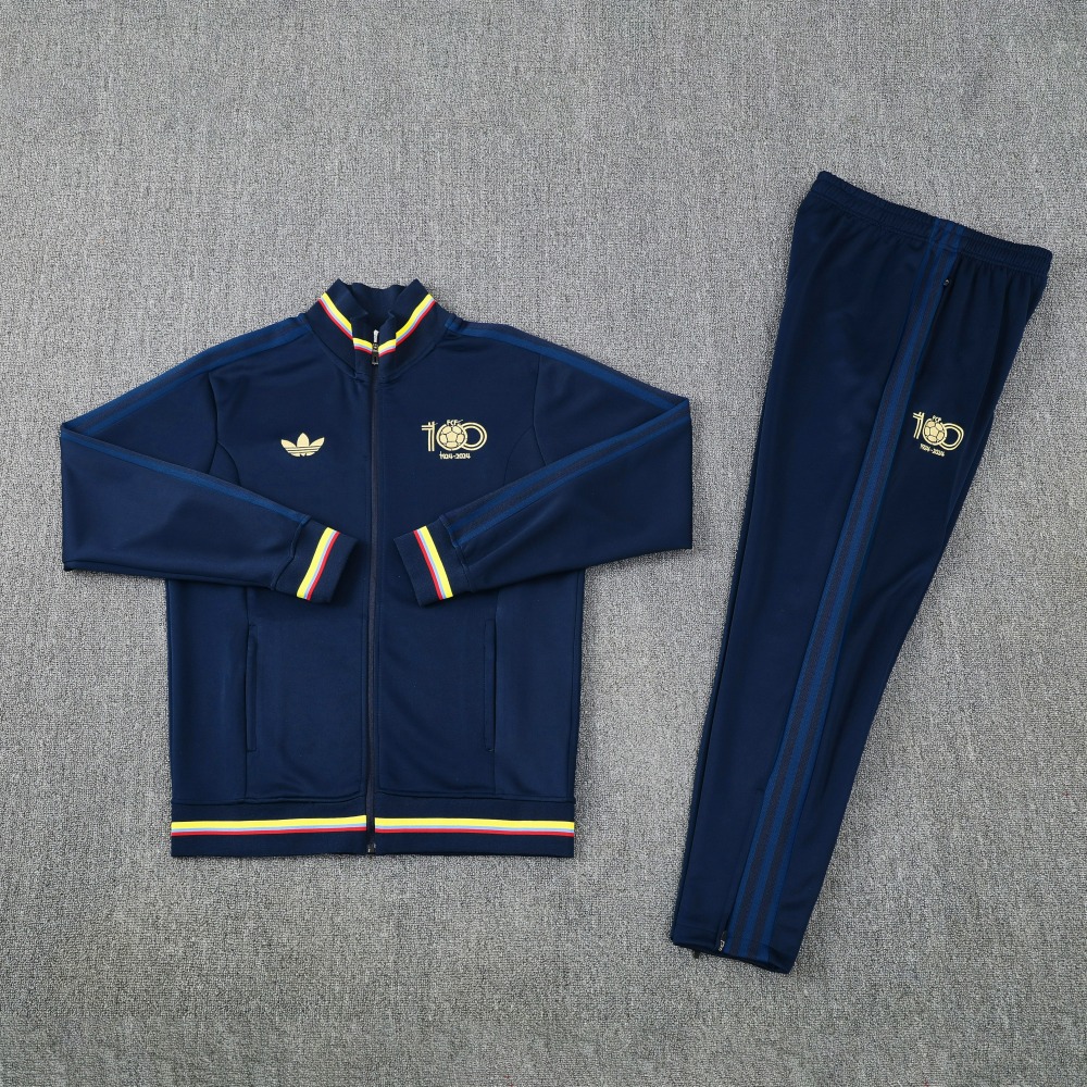 Colombia Training Kit (Jacket+Pants) Navy 2025 - 100th Anniversary