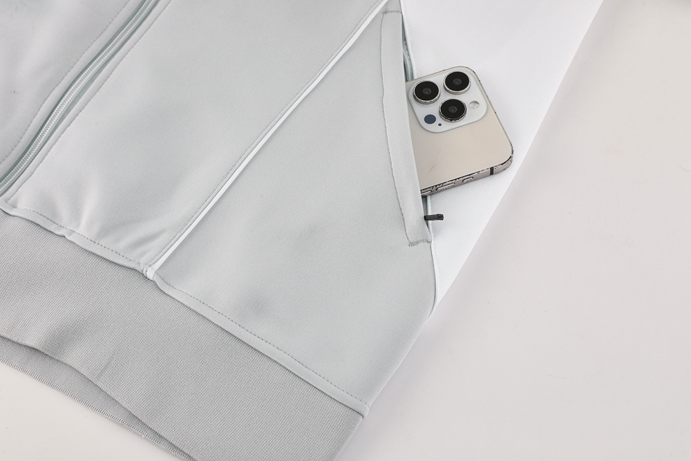 Real Madrid Training Kit (Jacket+Pants) White&Grey 2025/26