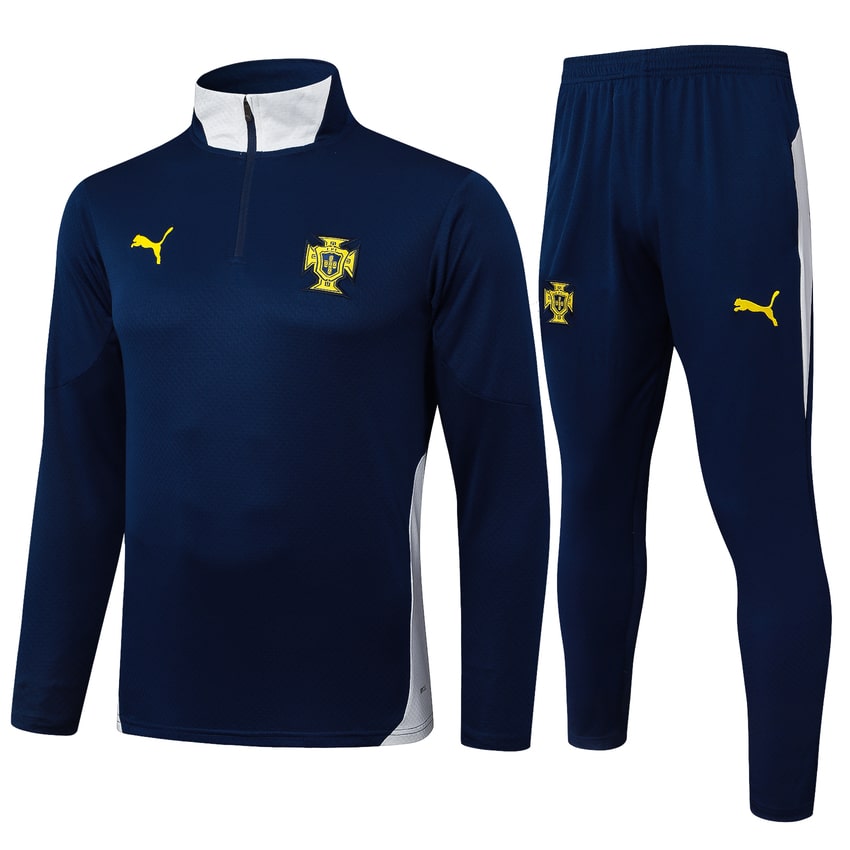 Portugal Training Kit Sweatshirt & Pants Set Royalblue 2025