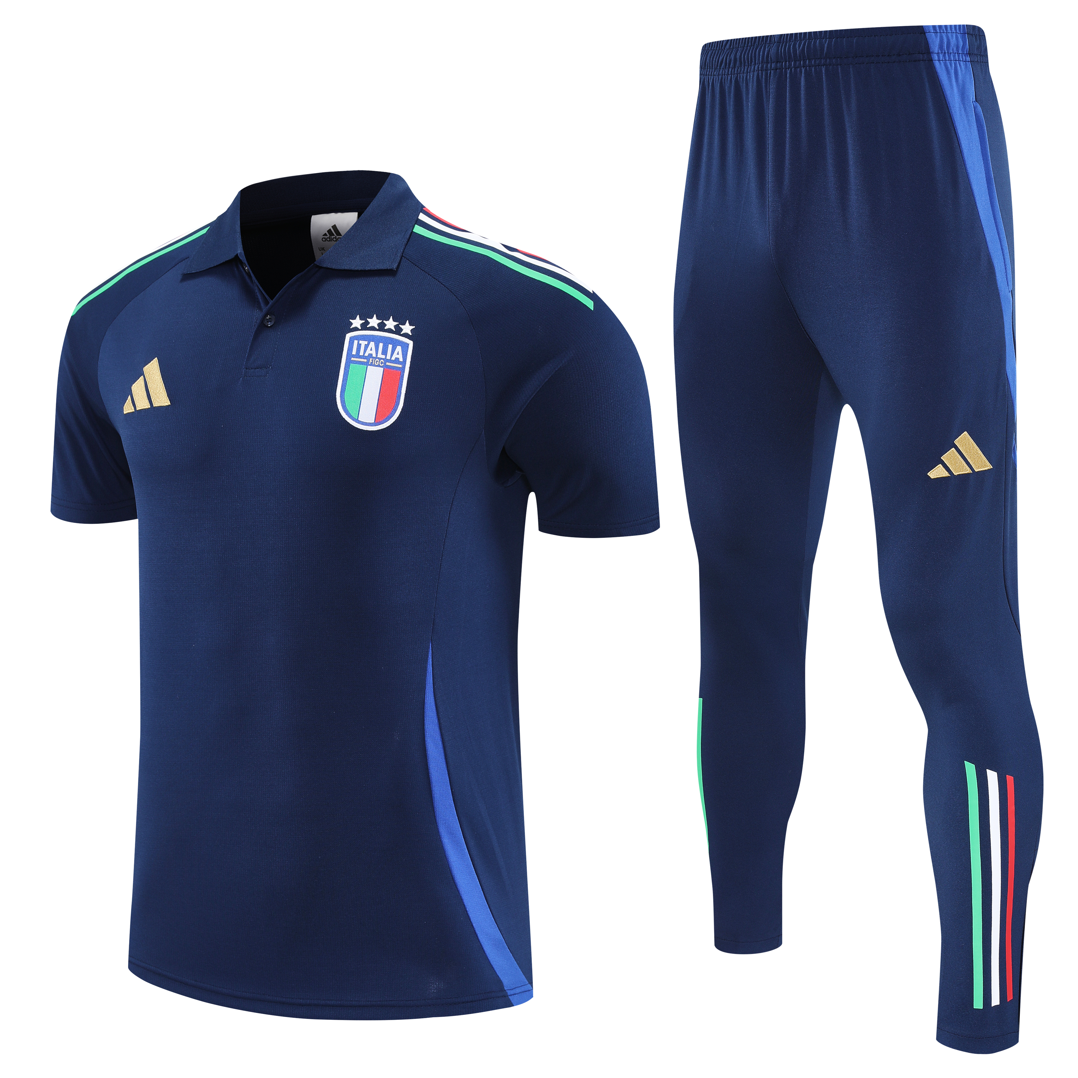 Italy Retro Training Kit (Polo+Pants) 2025 in Model Year: 2025 Confederate: UEFA Country: Italy-National