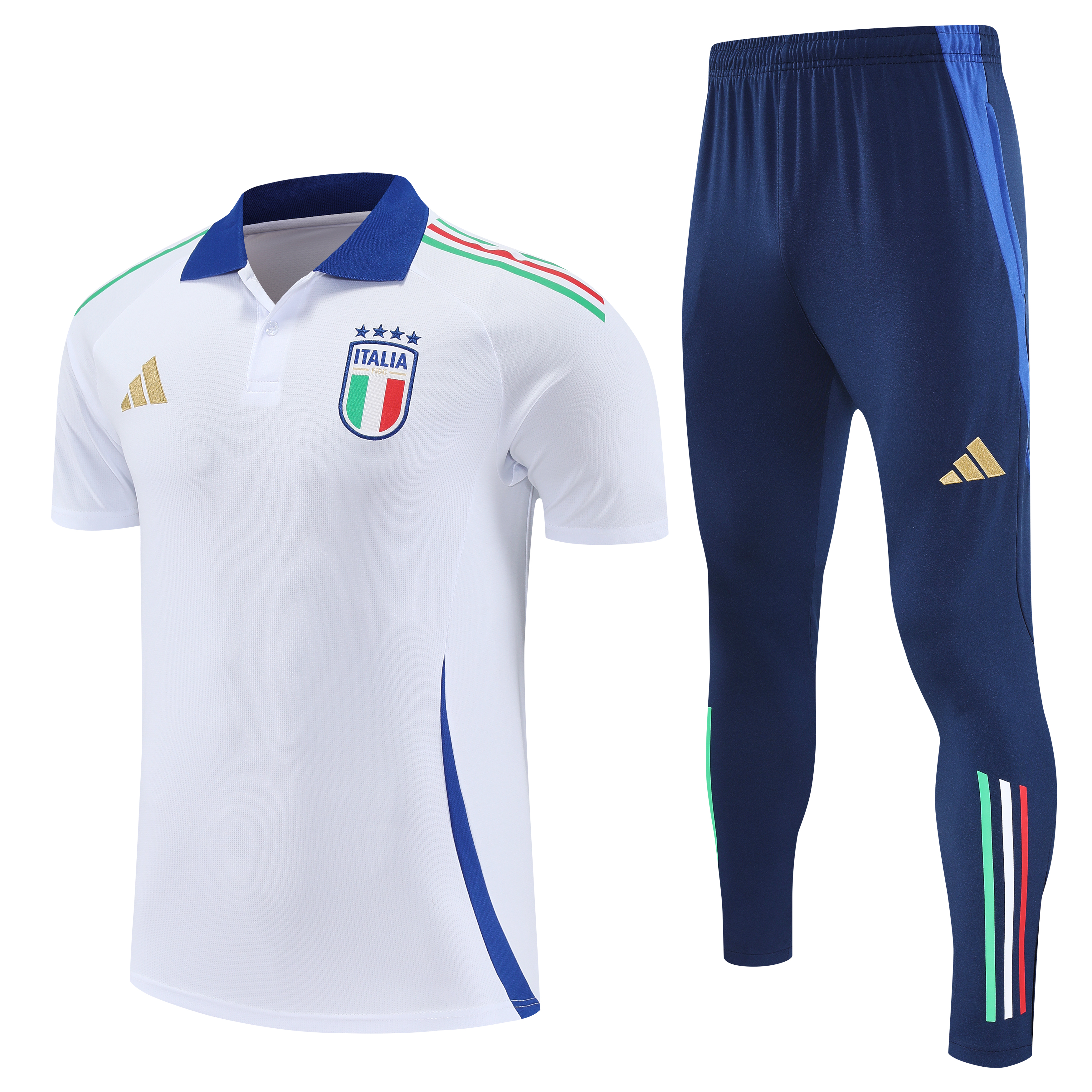 Italy Retro Training Kit (Polo+Pants) 2025 in Model Year: 2025 Confederate: UEFA Country: Italy-National