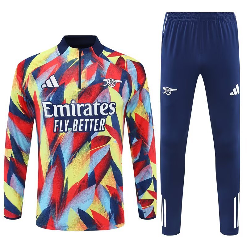 Arsenal Training Kit Sweatshirt & Pants Set Colorful 2025/26