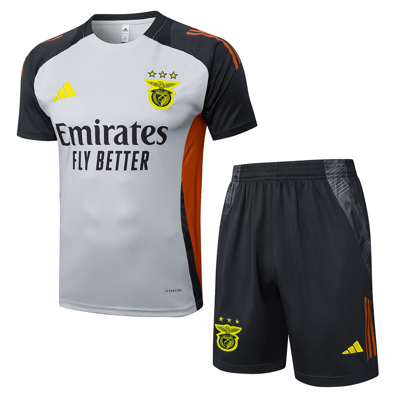 BENFICA Training Jersey Kit Grey 2025/26