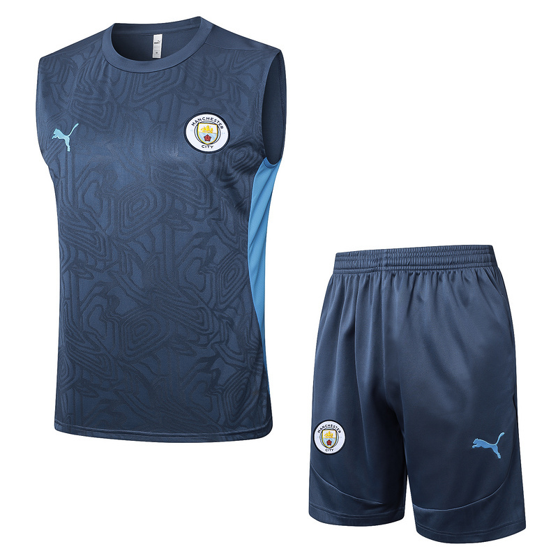 Manchester City Sleeveless Training Jersey Kit 2025/26 in Model Year: 2025/26 Country and League: England-Premier