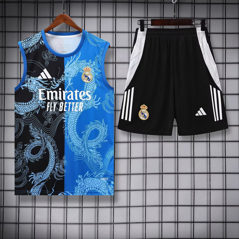 Real Madrid Sleeveless Training Kit 2025/26 in Model Year: 2025-2026 Country and League: Spain-La Liga