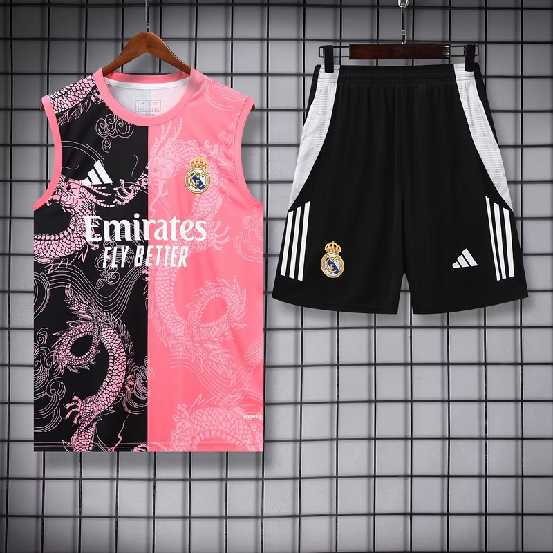 Real Madrid Sleeveless Training Kit 2025/26 in Model Year: 2025-2026 Country and League: Spain-La Liga