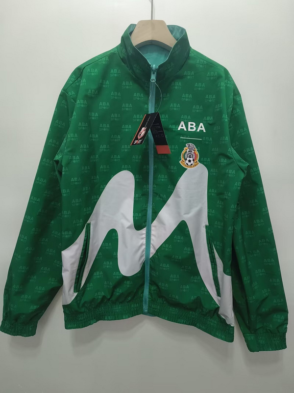 Mexico Retro Reversible Double-Sides Windbreaker Jacket 1995 in Model Year: 1995confederate: Concacaf Country: