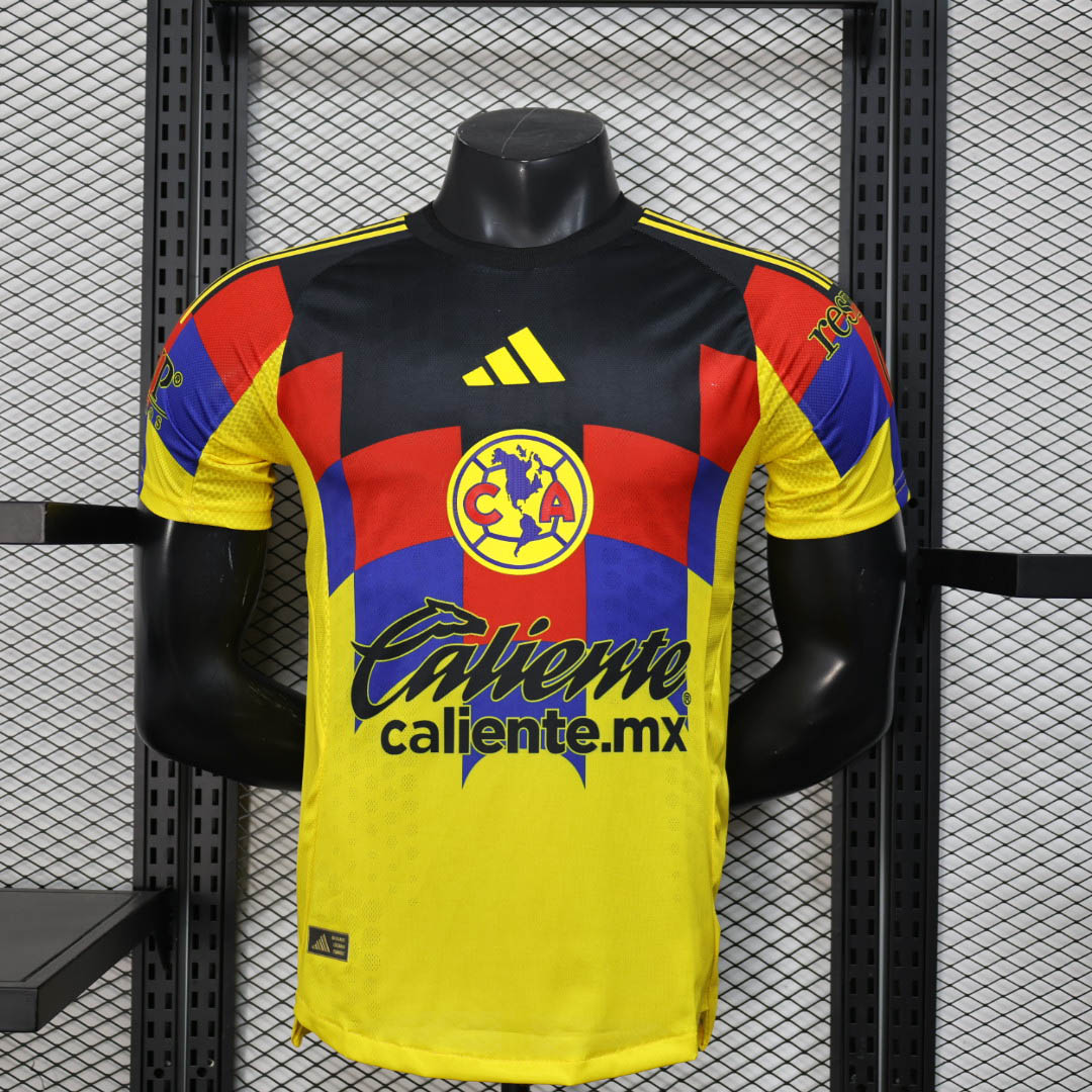 Club America Authentic Soccer Jersey Home Shirt 2025/26 in Model Year: 2025/26 Country and League: Mexico-Liga MX