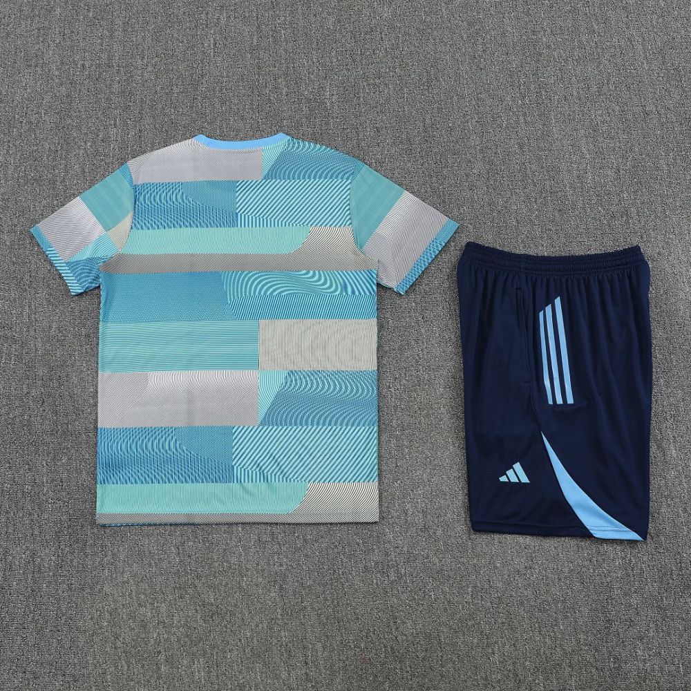Real Madrid Training Jersey Kit Light Blue 2025/26