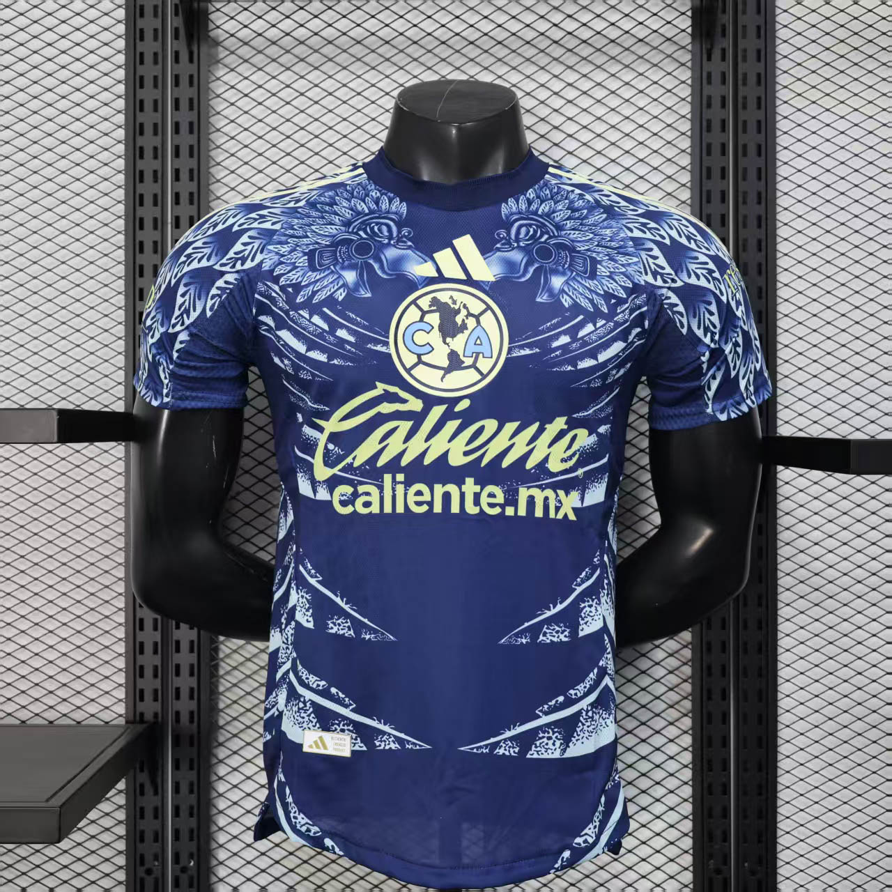 Club America Authentic Soccer Jersey Away Shirt 2025/26 in Navy