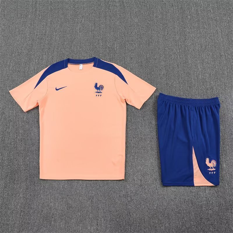 France Training Jersey Kit Gold 2025
