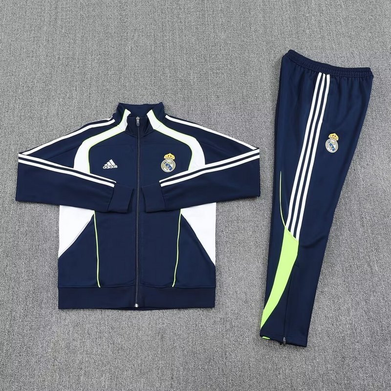 Real Madrid Training Kit (Sweatshirt+Pants) Navy 2025/26