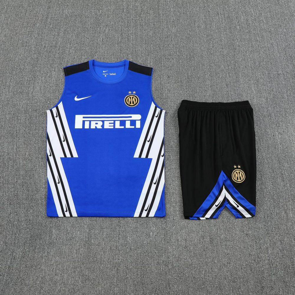 Inter Milan Retro Sleeveless Training Kit Blue 2025/26