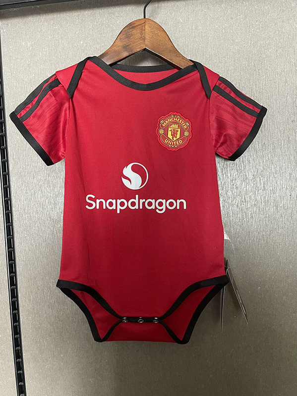Manchester United Home Baby Uniform 2025/26 in Red