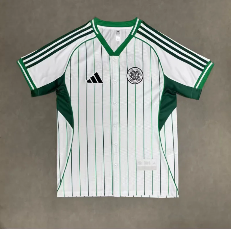 Celta Vigo X US Pack Baseball Jersey Custom Shirt 2025/26 in White