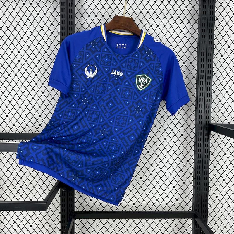 Uzbekistan Soccer Jersey Home Custom Shirt 2025 in Blue