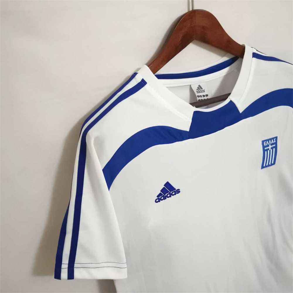 Greece Soccer Jersey Home Custom Shirt 2004