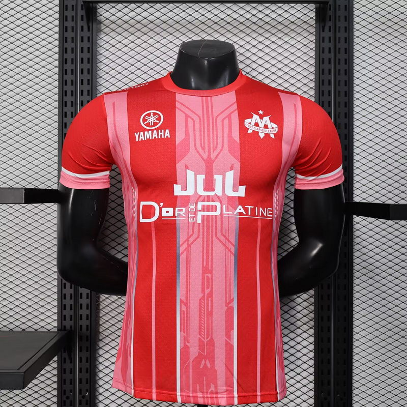 Marseille Authentic Soccer Jersey Special Edition Shirt 2025/26 in Model Year: 2025-2026 Country and League: France-Ligue 1