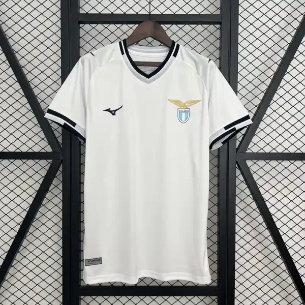 Lazio Soccer Jersey Away Custom Shirt 2025-26 in White